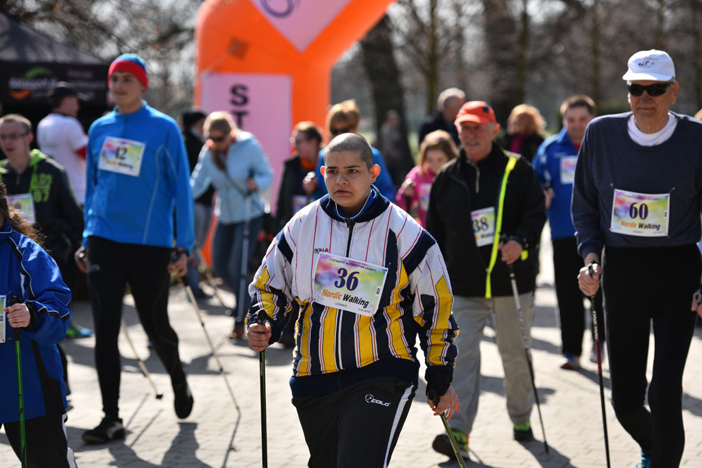 W parku odbyły się mistrzostwa Legnicy w nordic walking