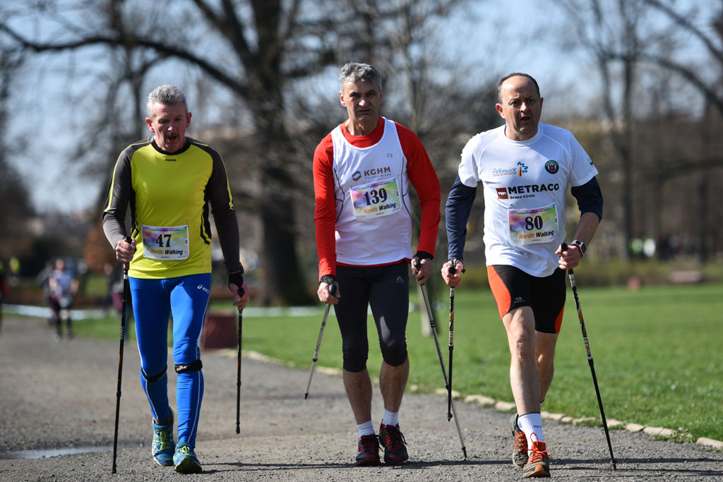 W parku odbyły się mistrzostwa Legnicy w nordic walking