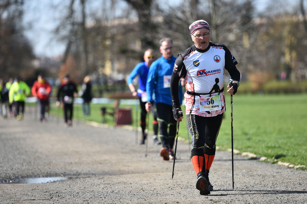 W parku odbyły się mistrzostwa Legnicy w nordic walking