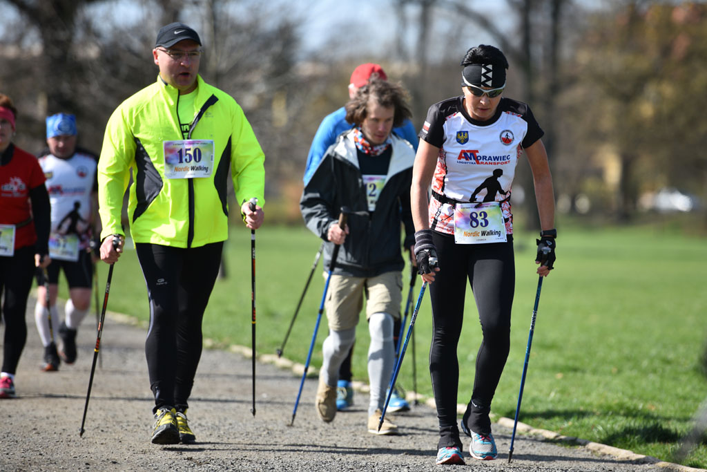 W parku odbyły się mistrzostwa Legnicy w nordic walking