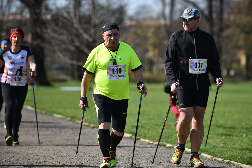 W parku odbyły się mistrzostwa Legnicy w nordic walking