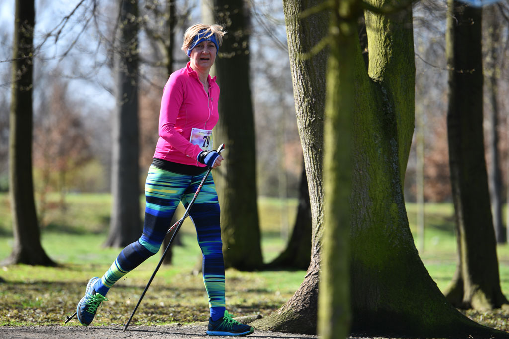 W parku odbyły się mistrzostwa Legnicy w nordic walking