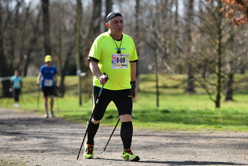 W parku odbyły się mistrzostwa Legnicy w nordic walking