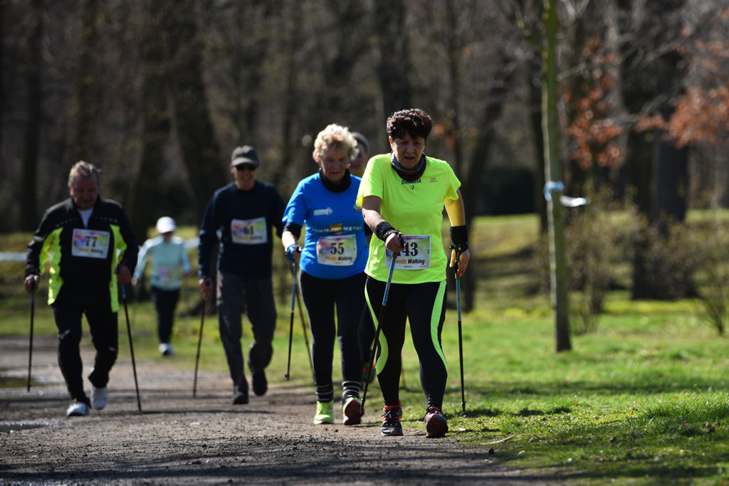 W parku odbyły się mistrzostwa Legnicy w nordic walking