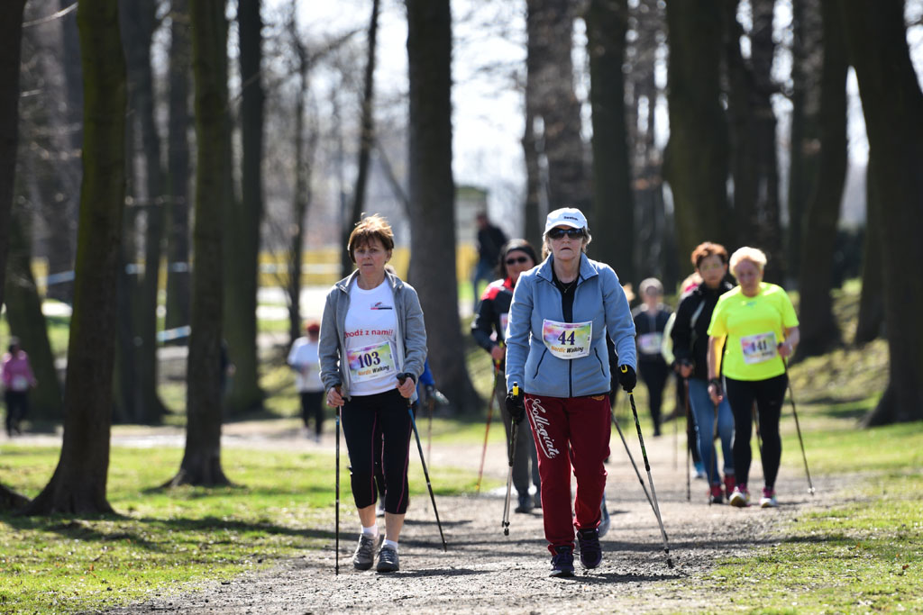 W parku odbyły się mistrzostwa Legnicy w nordic walking