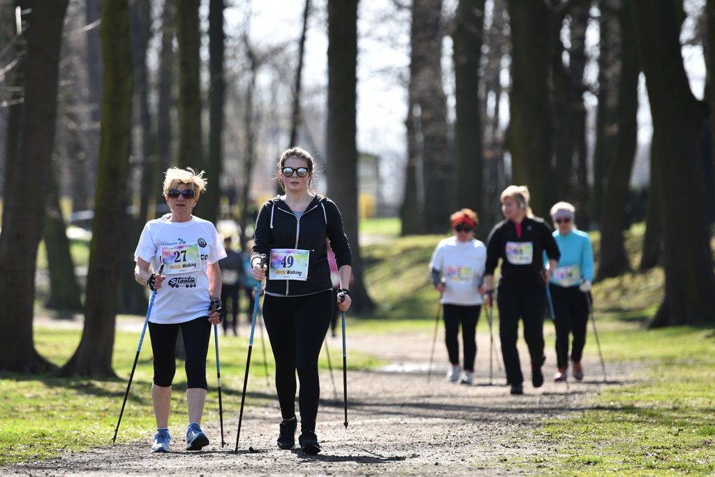 W parku odbyły się mistrzostwa Legnicy w nordic walking