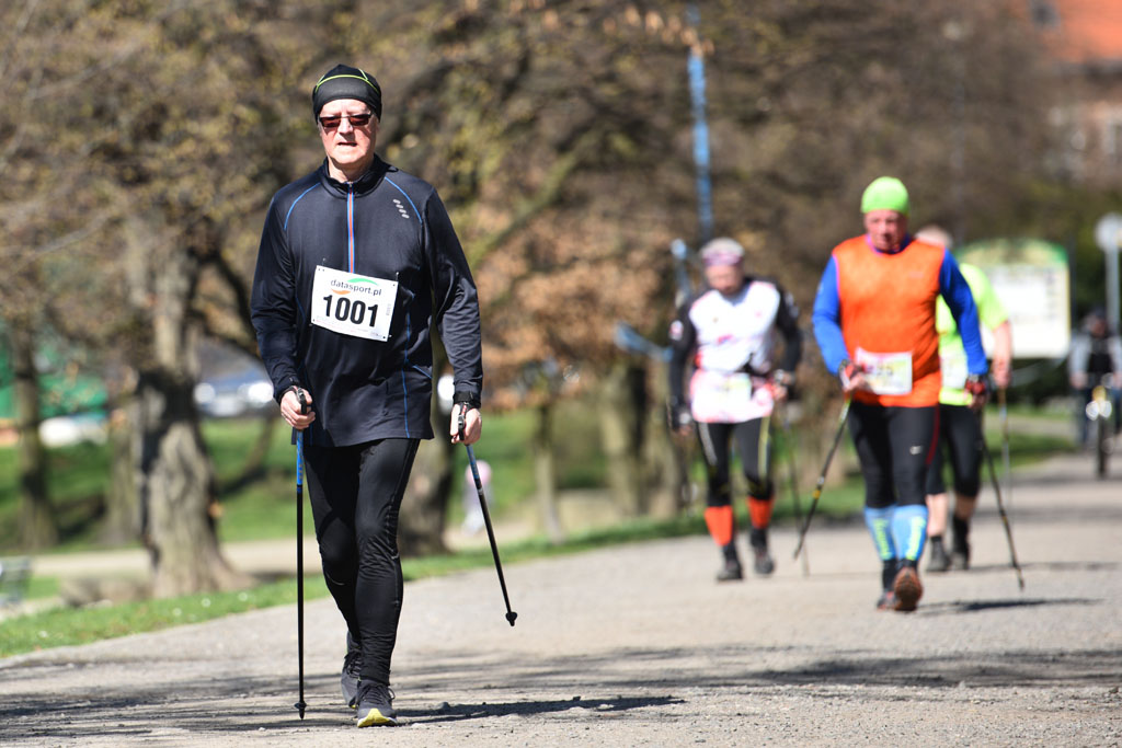 W parku odbyły się mistrzostwa Legnicy w nordic walking