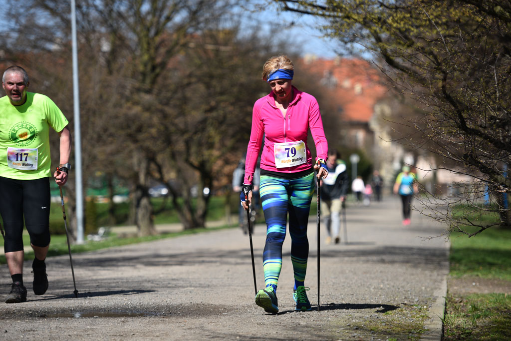 W parku odbyły się mistrzostwa Legnicy w nordic walking