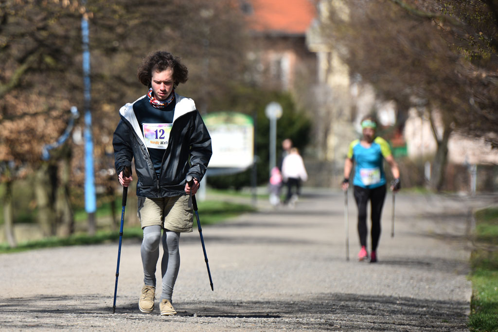 W parku odbyły się mistrzostwa Legnicy w nordic walking