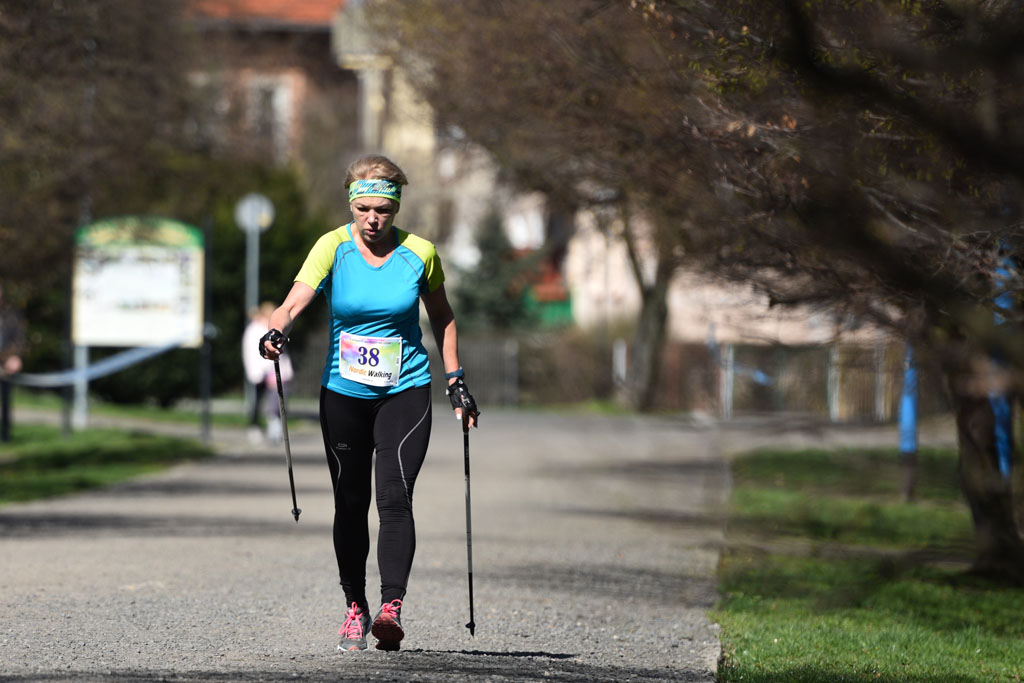 W parku odbyły się mistrzostwa Legnicy w nordic walking