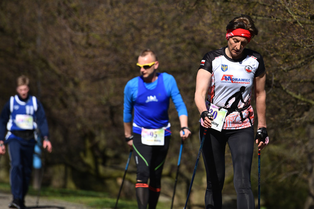 W parku odbyły się mistrzostwa Legnicy w nordic walking