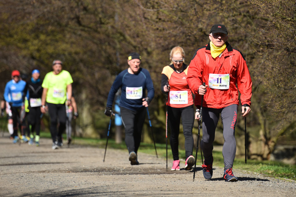 W parku odbyły się mistrzostwa Legnicy w nordic walking