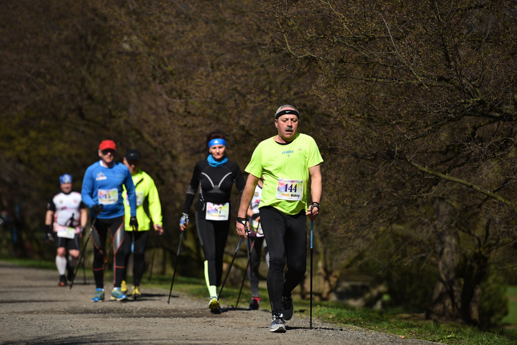 W parku odbyły się mistrzostwa Legnicy w nordic walking