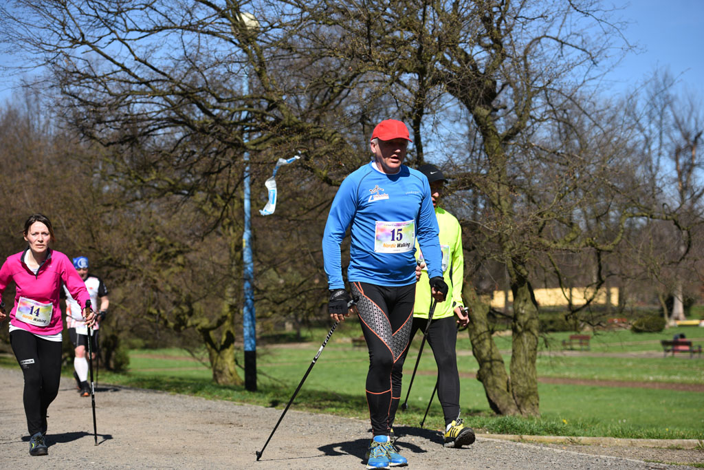 W parku odbyły się mistrzostwa Legnicy w nordic walking
