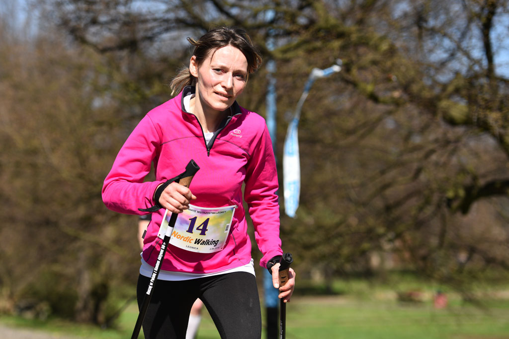 W parku odbyły się mistrzostwa Legnicy w nordic walking
