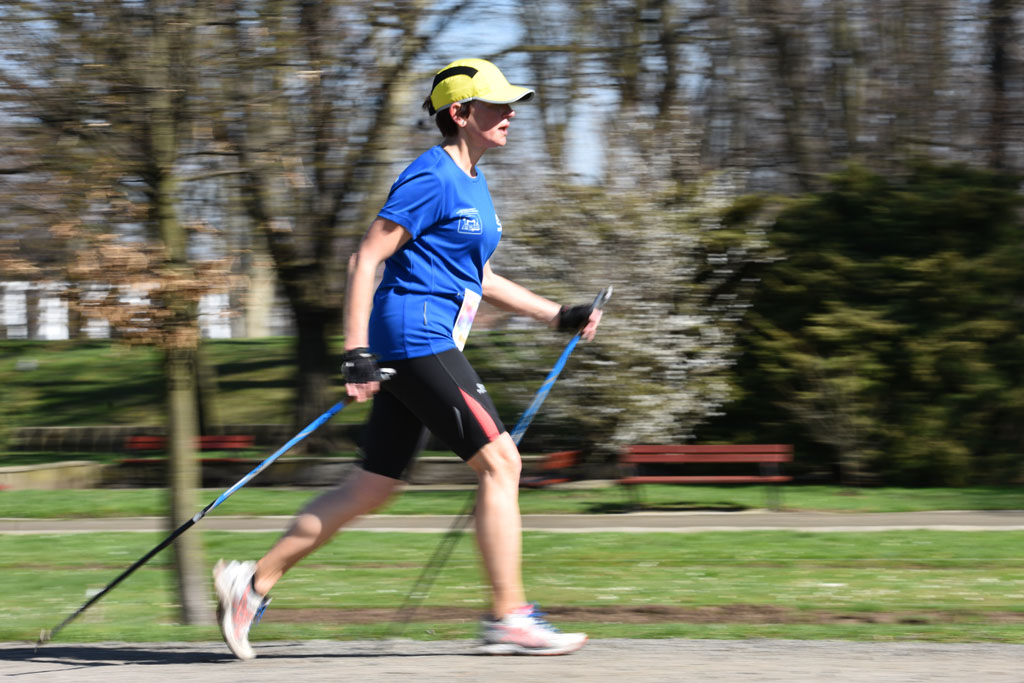 W parku odbyły się mistrzostwa Legnicy w nordic walking