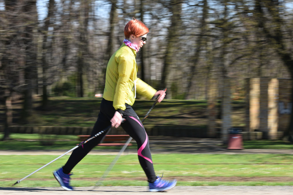 W parku odbyły się mistrzostwa Legnicy w nordic walking