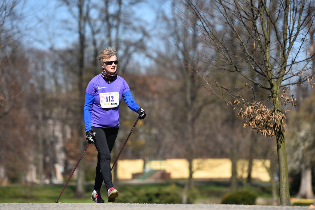 W parku odbyły się mistrzostwa Legnicy w nordic walking