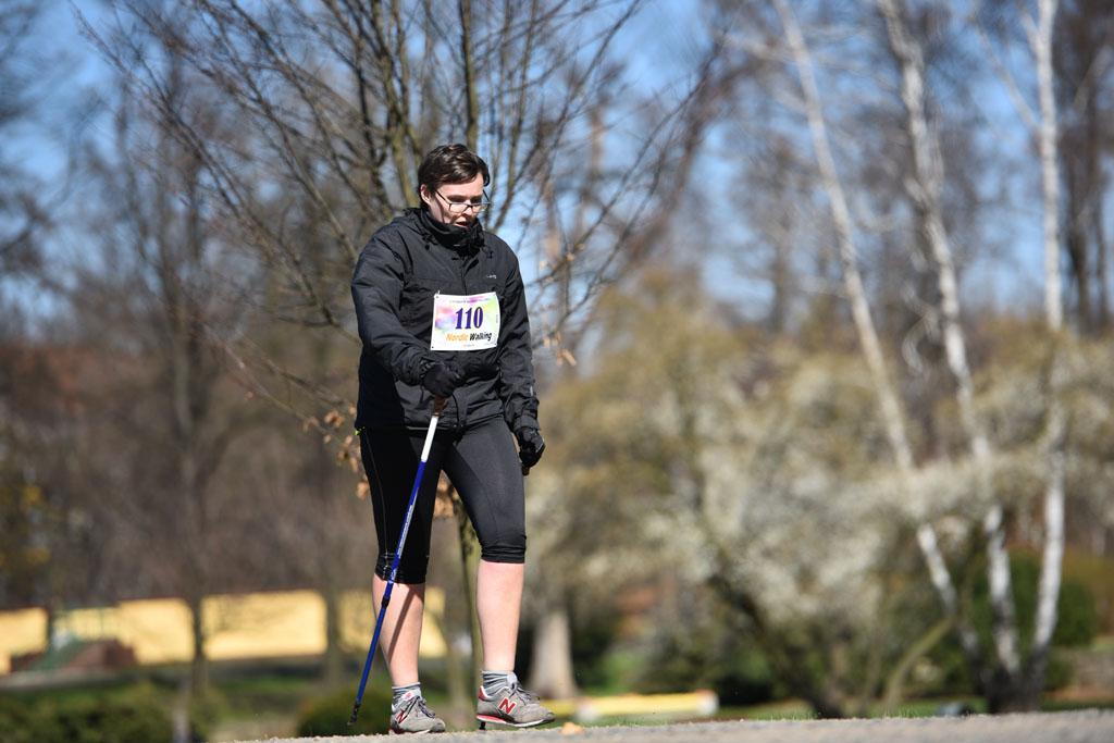 W parku odbyły się mistrzostwa Legnicy w nordic walking