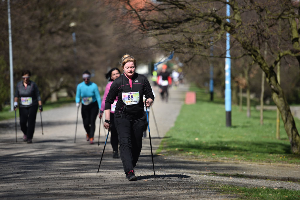 W parku odbyły się mistrzostwa Legnicy w nordic walking
