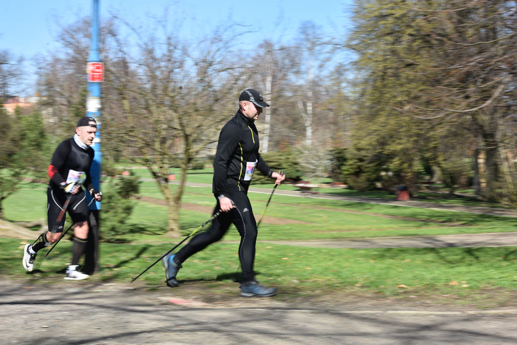 W parku odbyły się mistrzostwa Legnicy w nordic walking