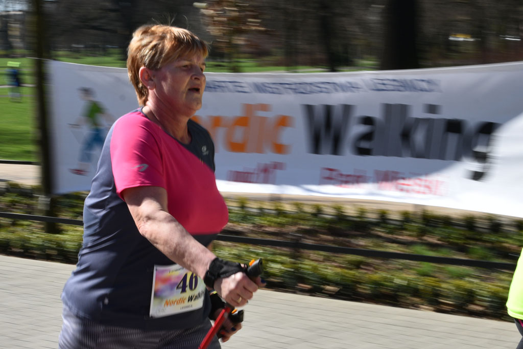 W parku odbyły się mistrzostwa Legnicy w nordic walking