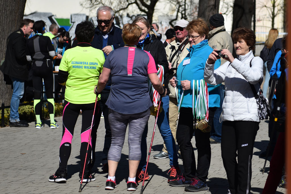 W parku odbyły się mistrzostwa Legnicy w nordic walking
