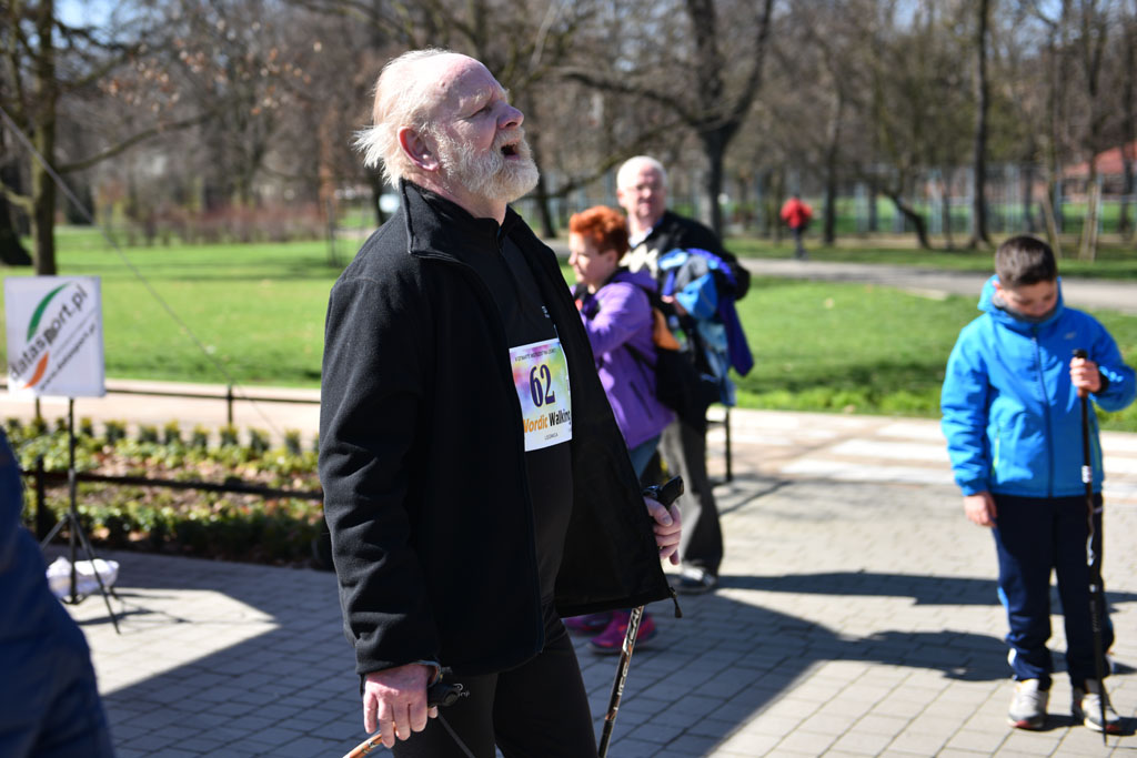 W parku odbyły się mistrzostwa Legnicy w nordic walking