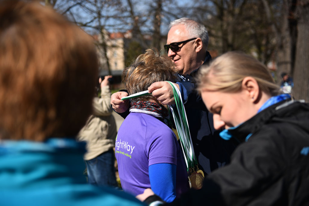 W parku odbyły się mistrzostwa Legnicy w nordic walking