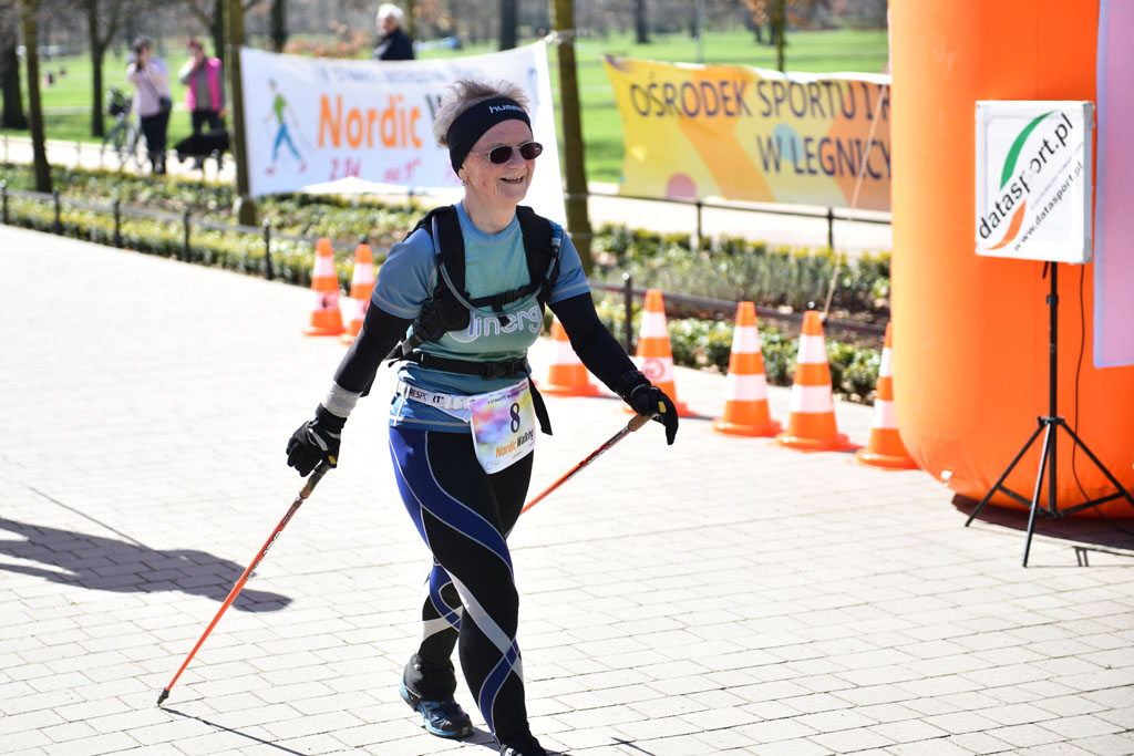 W parku odbyły się mistrzostwa Legnicy w nordic walking