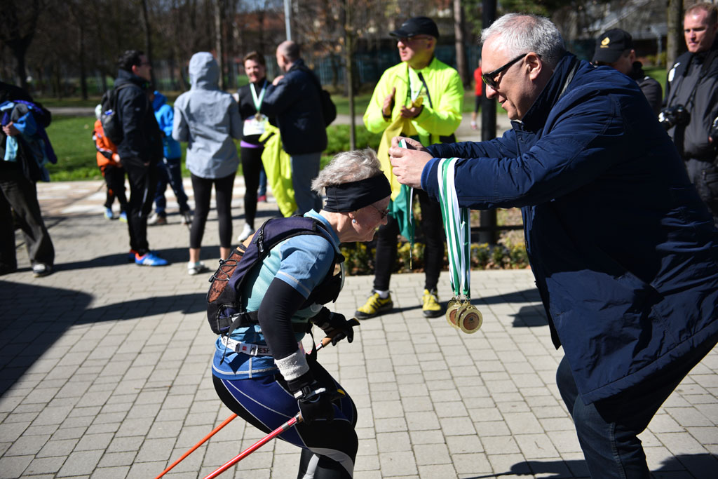 W parku odbyły się mistrzostwa Legnicy w nordic walking
