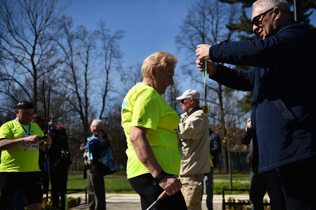 W parku odbyły się mistrzostwa Legnicy w nordic walking