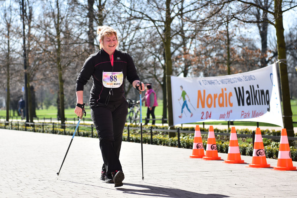 W parku odbyły się mistrzostwa Legnicy w nordic walking
