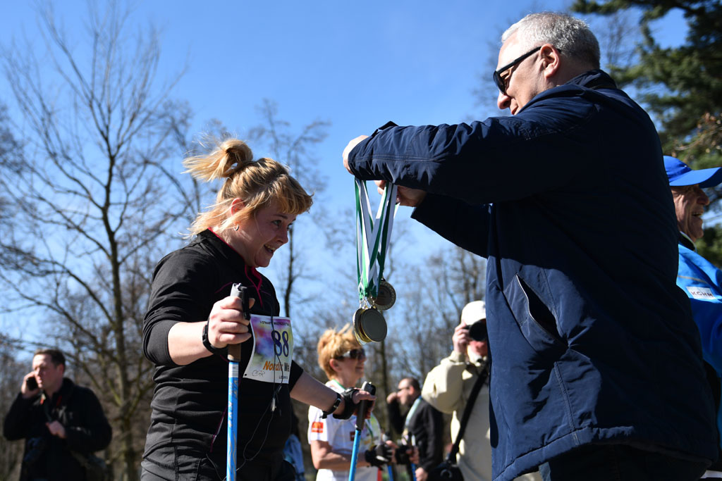 W parku odbyły się mistrzostwa Legnicy w nordic walking