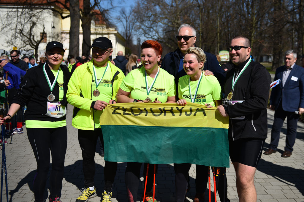 W parku odbyły się mistrzostwa Legnicy w nordic walking