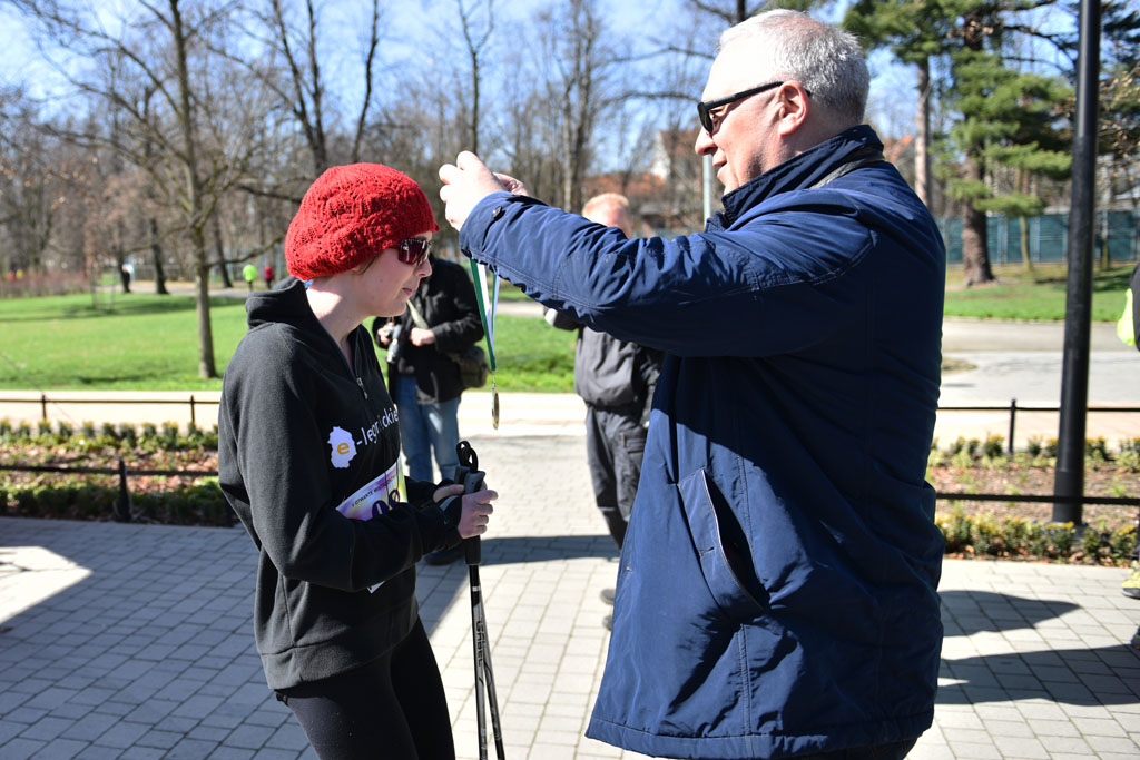 W parku odbyły się mistrzostwa Legnicy w nordic walking