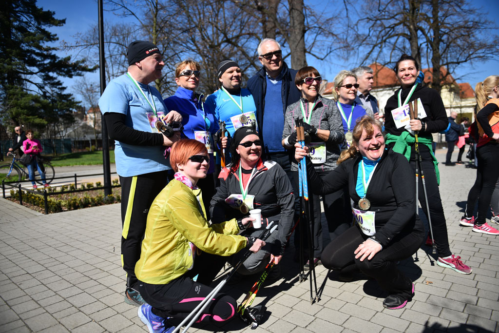 W parku odbyły się mistrzostwa Legnicy w nordic walking