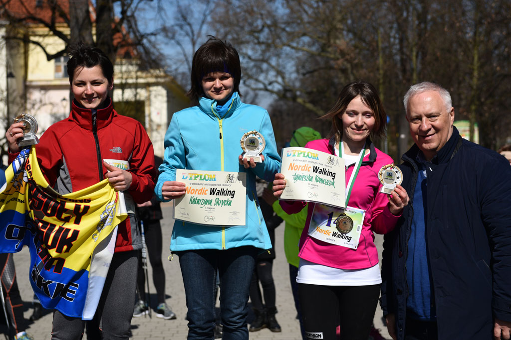 W parku odbyły się mistrzostwa Legnicy w nordic walking