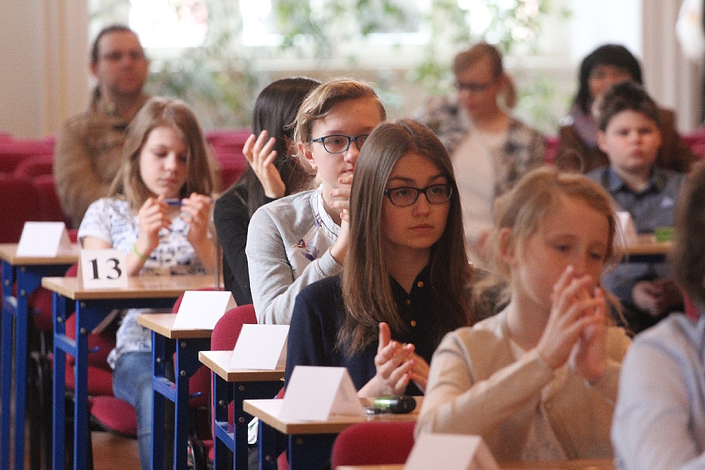 Ponad 50 uczniów rywalizowało w konkursie matematycznym