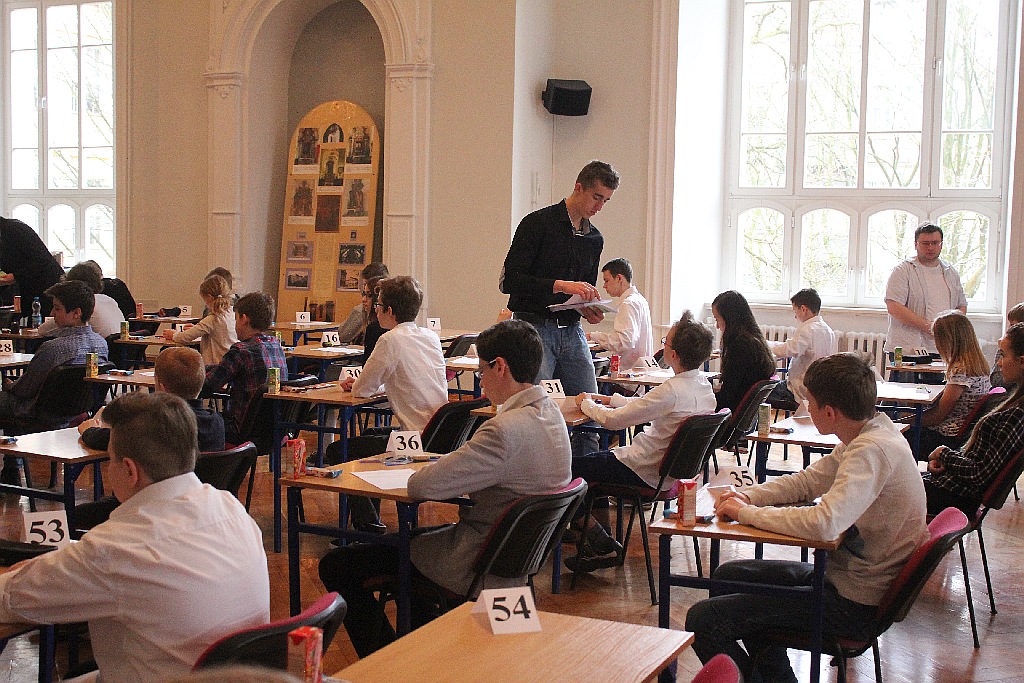 Ponad 50 uczniów rywalizowało w konkursie matematycznym