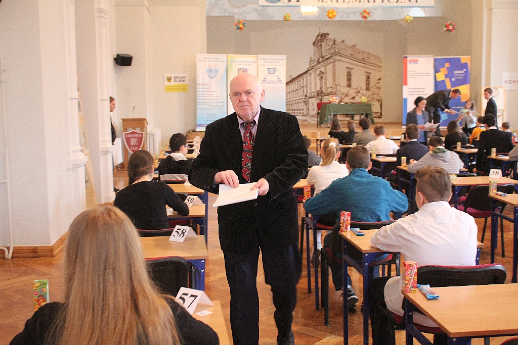 Ponad 50 uczniów rywalizowało w konkursie matematycznym