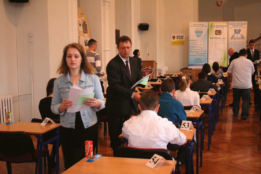 Ponad 50 uczniów rywalizowało w konkursie matematycznym