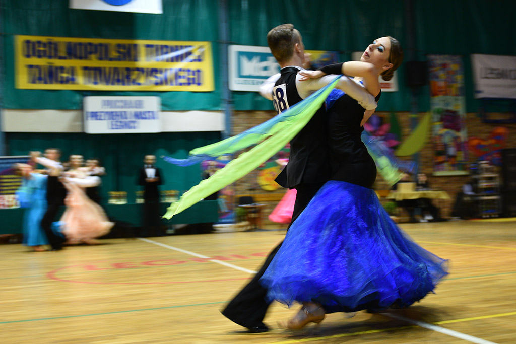 W hali sportowej przy ul. Lotniczej tańczyły pary z całej Polski
