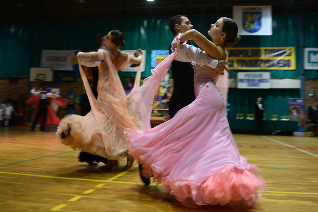 W hali sportowej przy ul. Lotniczej tańczyły pary z całej Polski