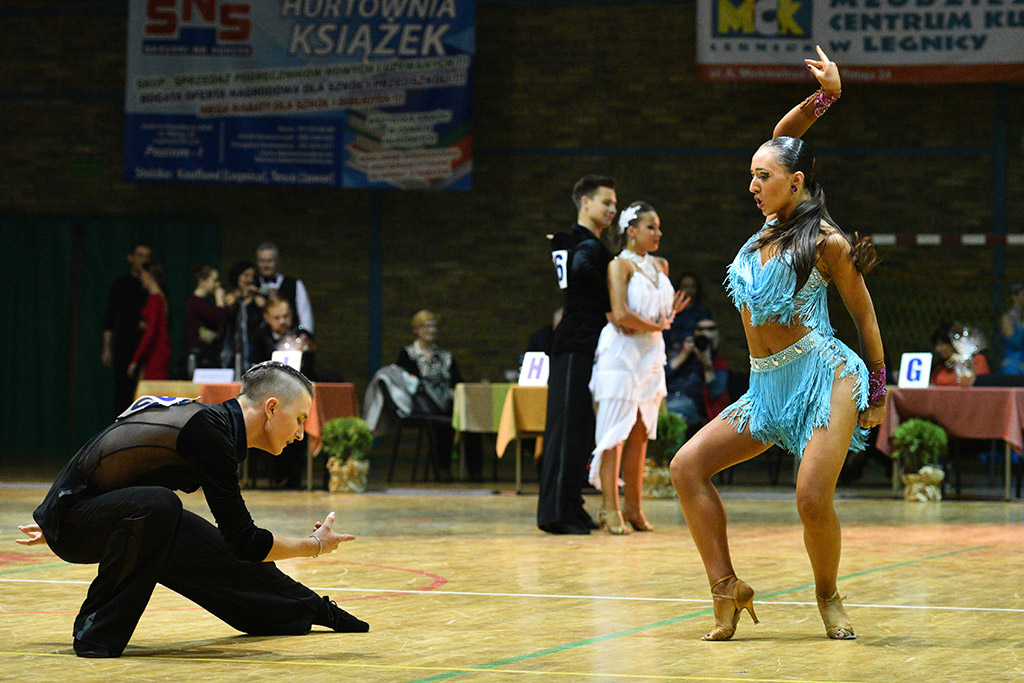 W hali sportowej przy ul. Lotniczej tańczyły pary z całej Polski
