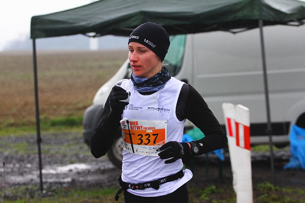 Czternasty kilometr półmaratonu szlakiem Bitwy pod Legnicą
