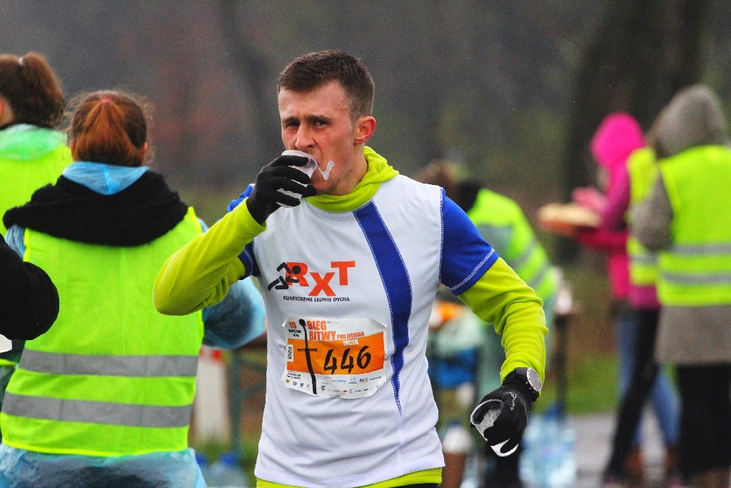 Czternasty kilometr półmaratonu szlakiem Bitwy pod Legnicą