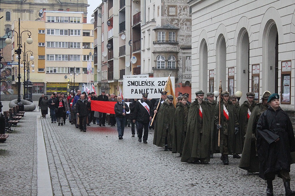 Obchody szóstej rocznicy katastrofy smoleńskiej w Legnicy