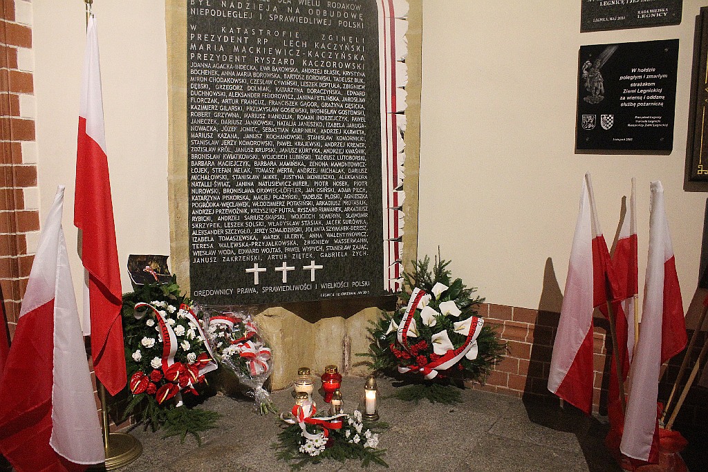 Obchody szóstej rocznicy katastrofy smoleńskiej w Legnicy