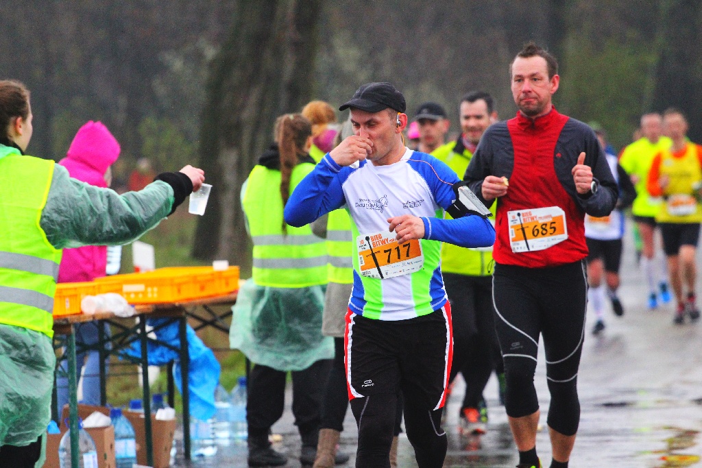 Czternasty kilometr półmaratonu szlakiem Bitwy pod Legnicą